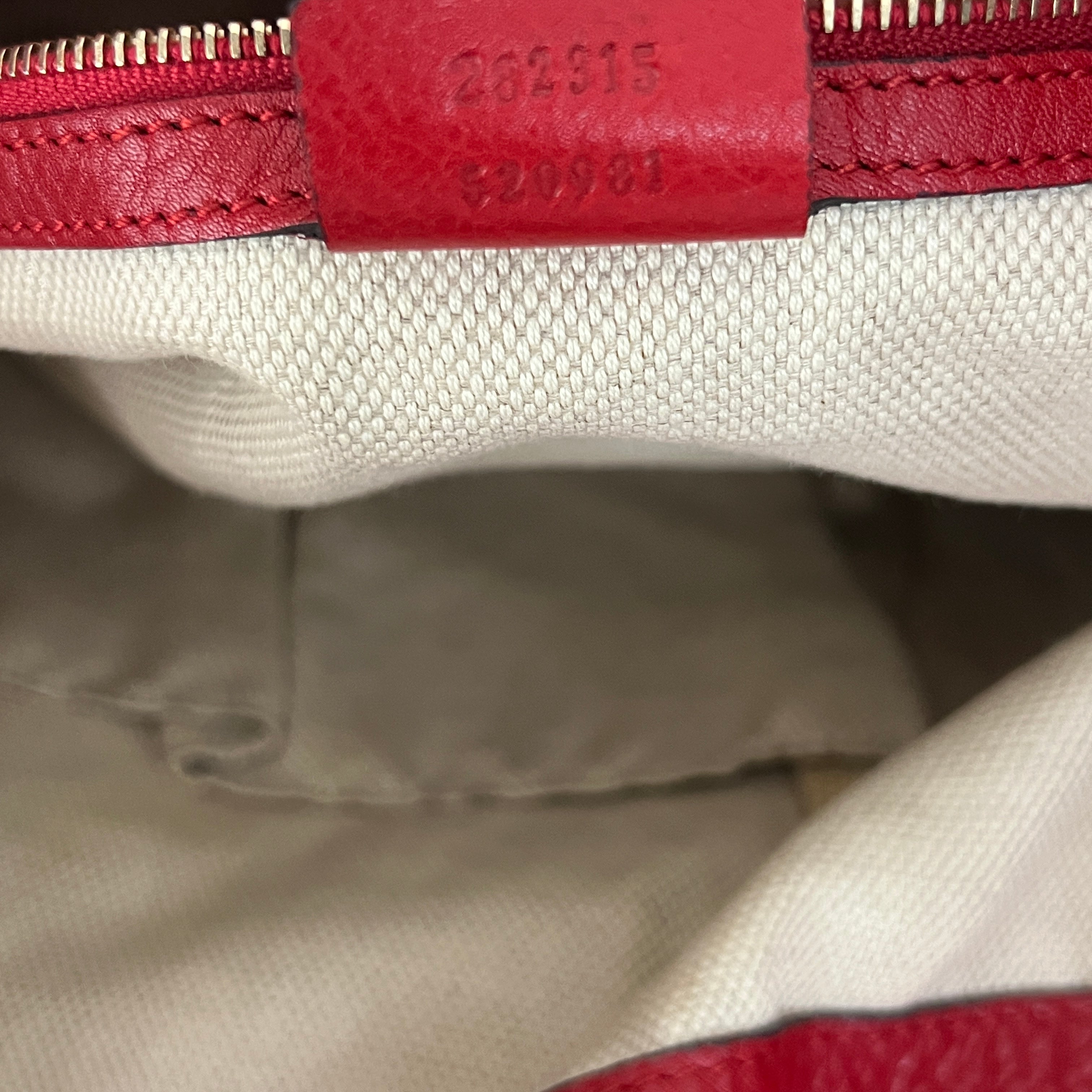 Sac à main GUCCI Diana Bamboo toile et cuir marron