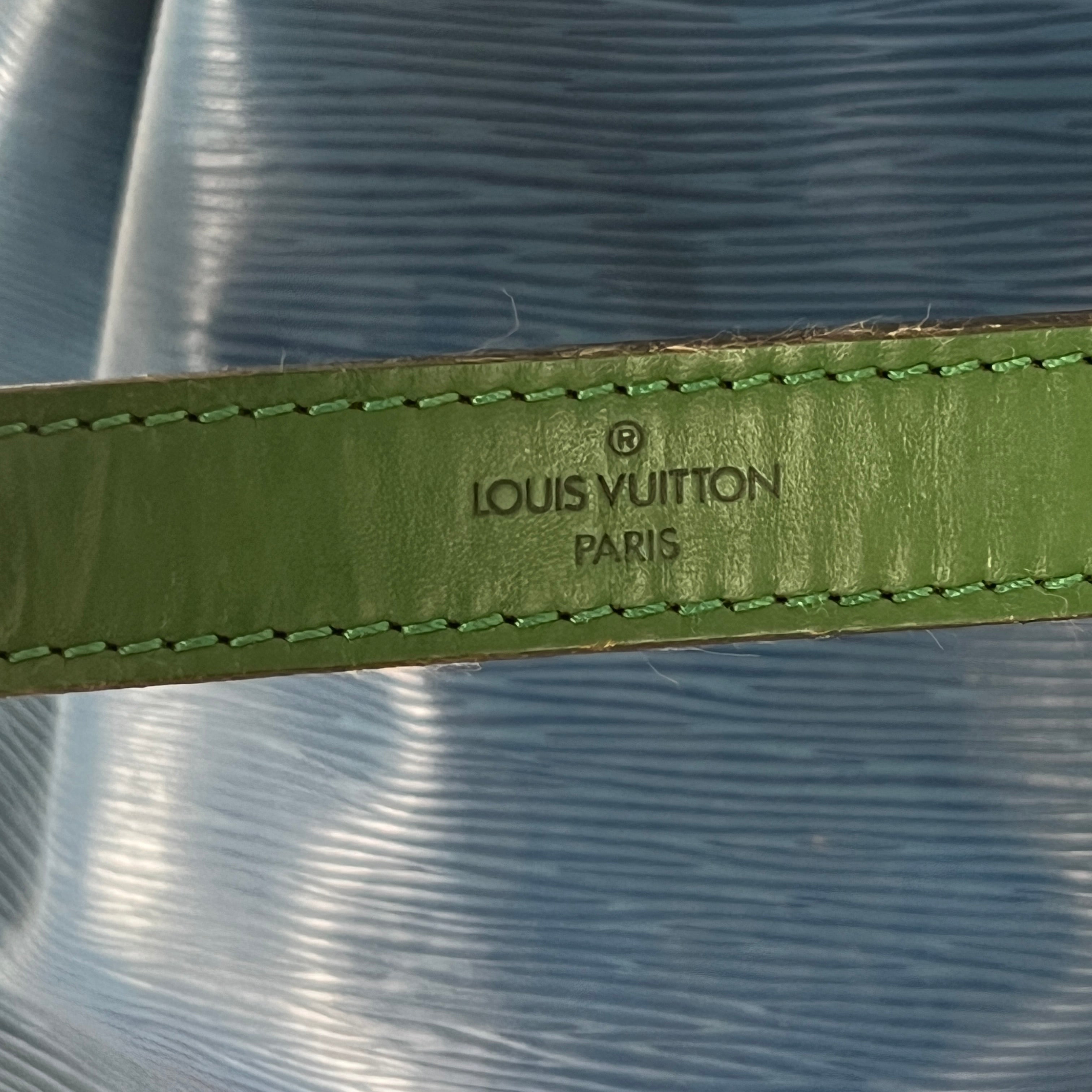 LOUIS VUITTON Noé handbag, large tricolor Epi leather