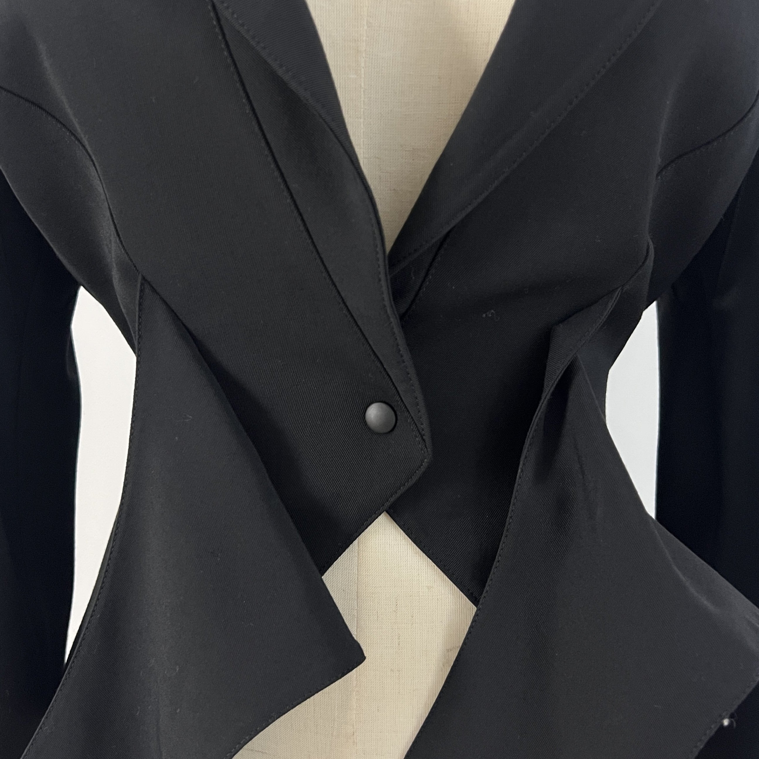 Veste MUGLER XXS Laine Noir