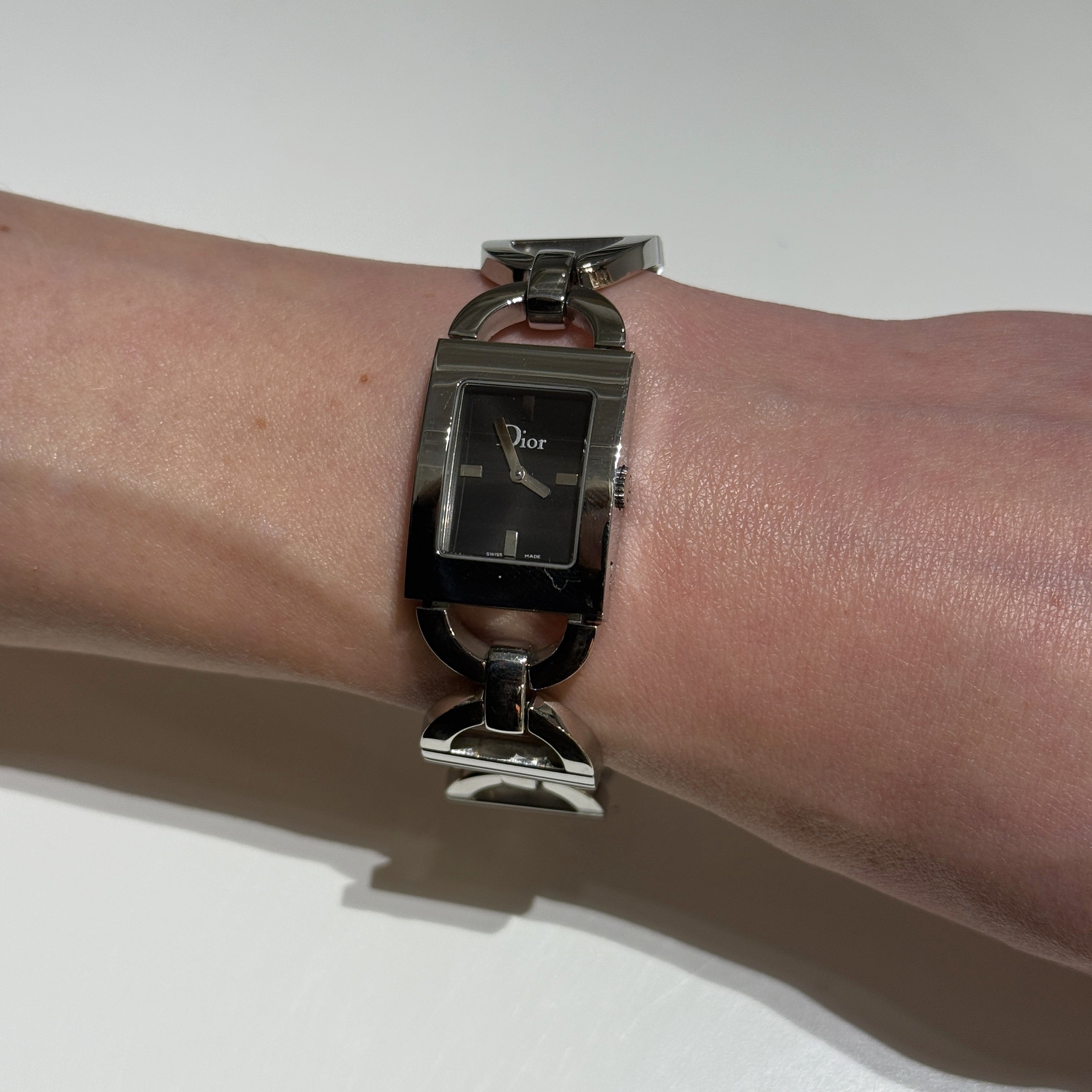 DIOR Malice watch in silver steel