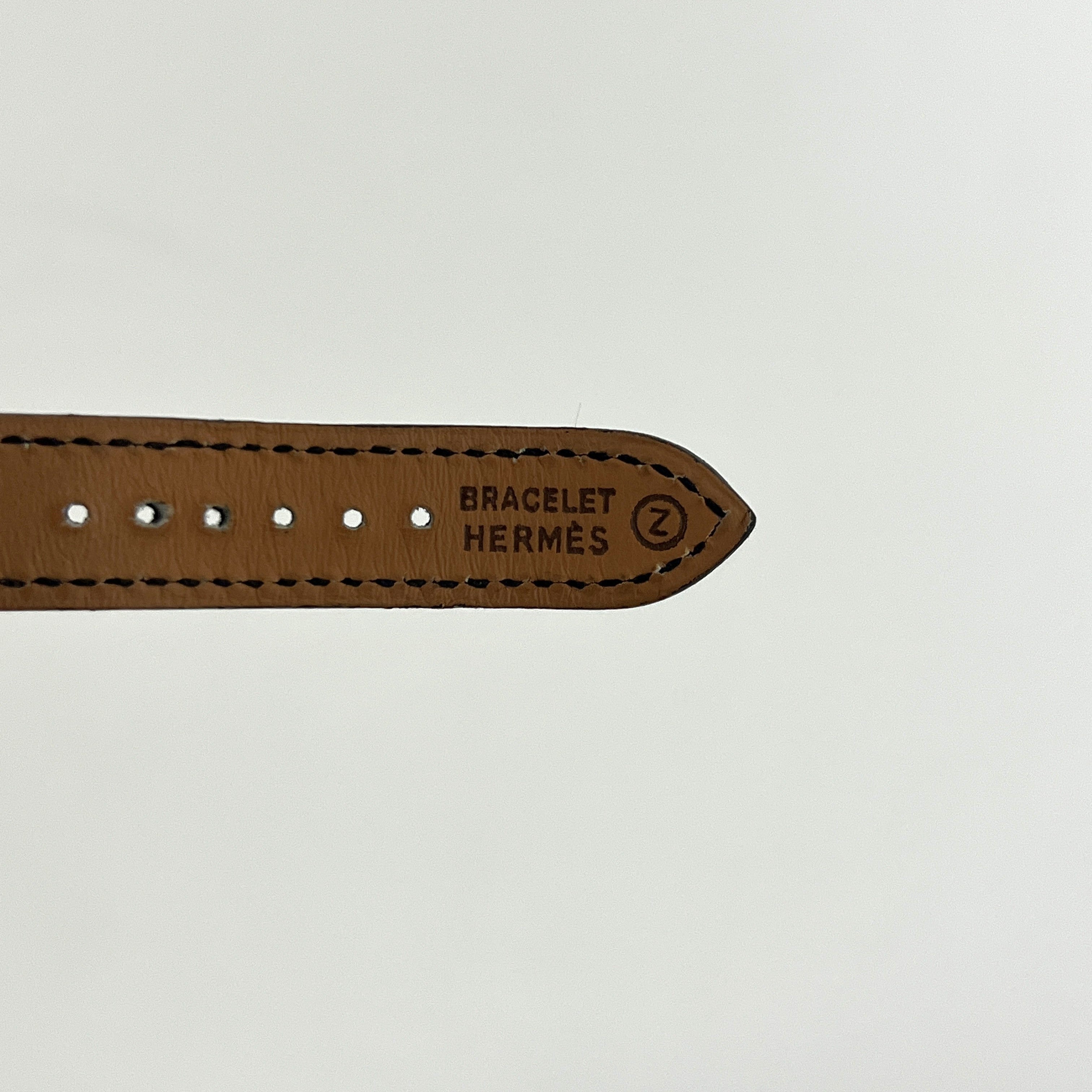 Montre HERMÈS Heure H, Petit modèle, plaquée or dorée