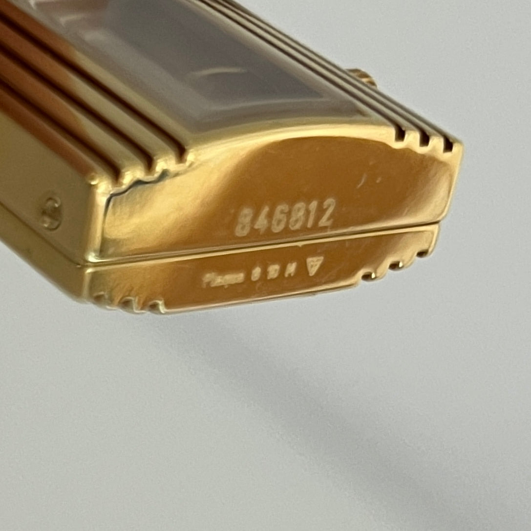 Montre HERMÈS Kelly plaquée or dorée