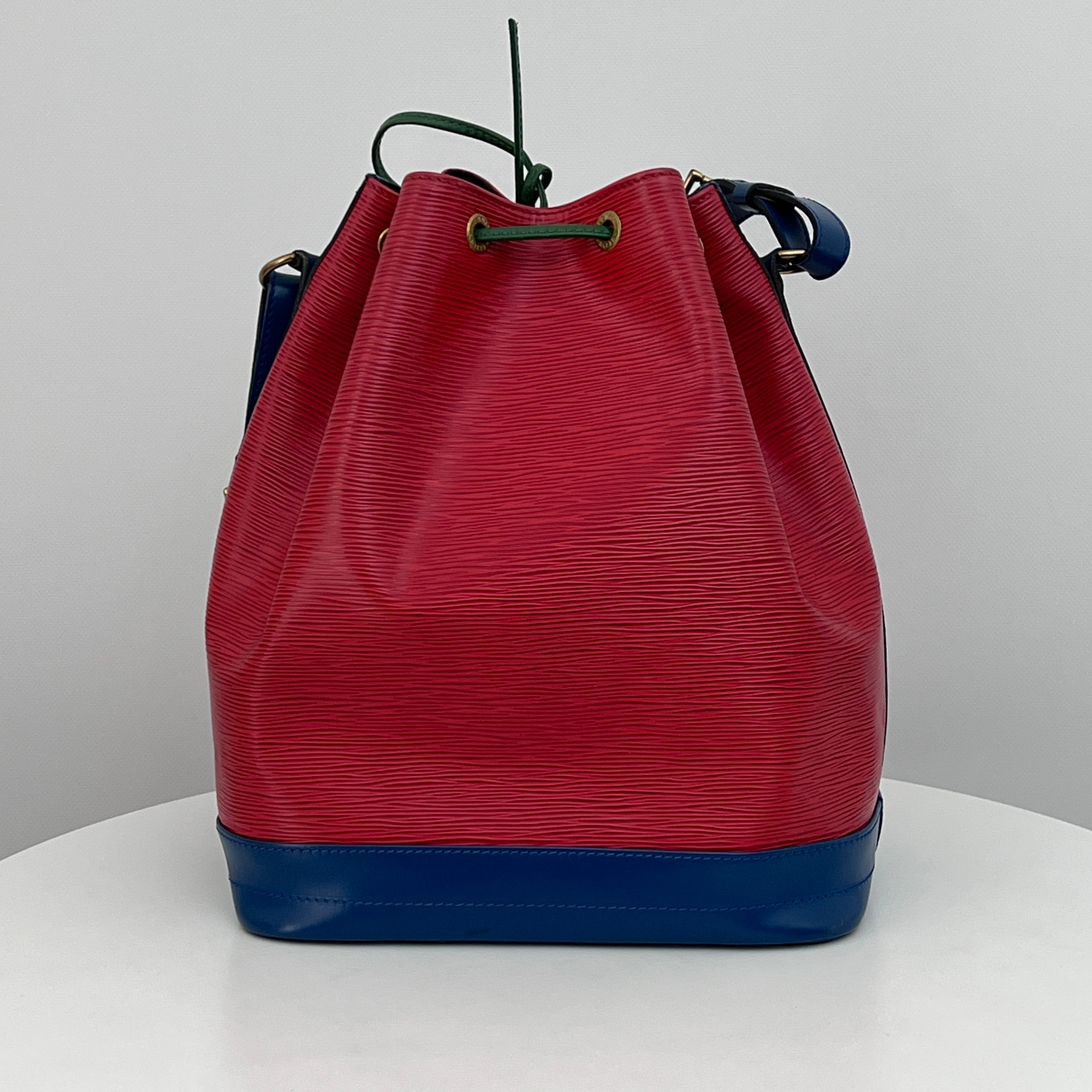 Sac LOUIS VUITTON Noé Grand cuir épi tricolore