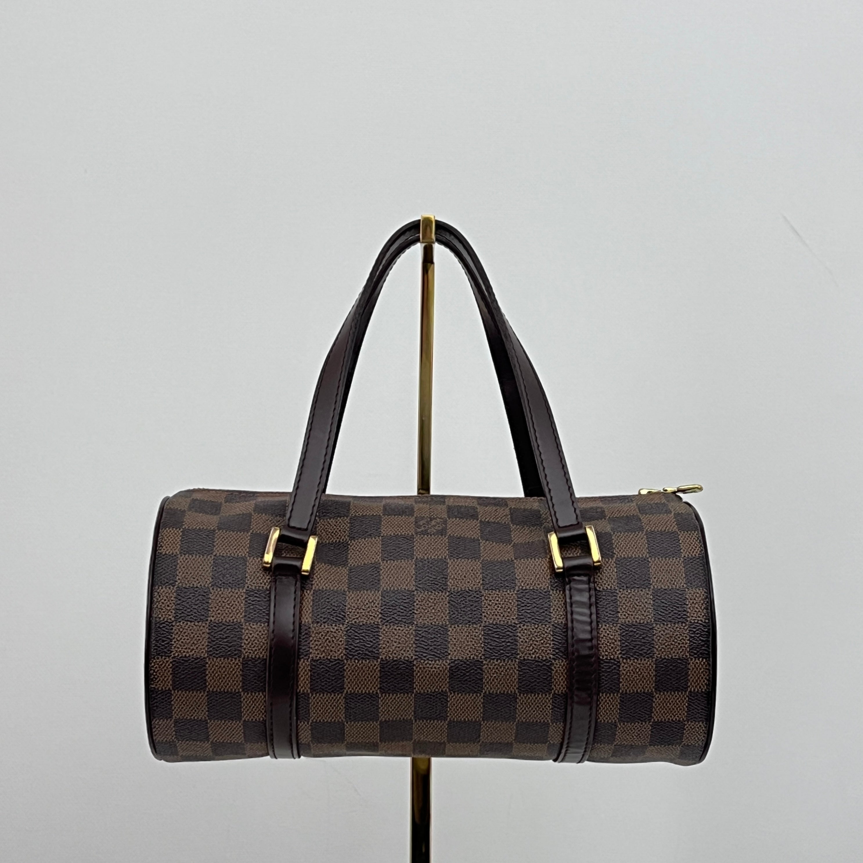 Sac LOUIS VUITTON Papillon toile et cuir marron