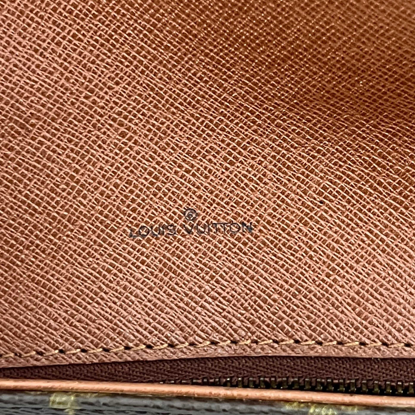 Sac à main LOUIS VUITTON Chantilly MM toile et cuir marron