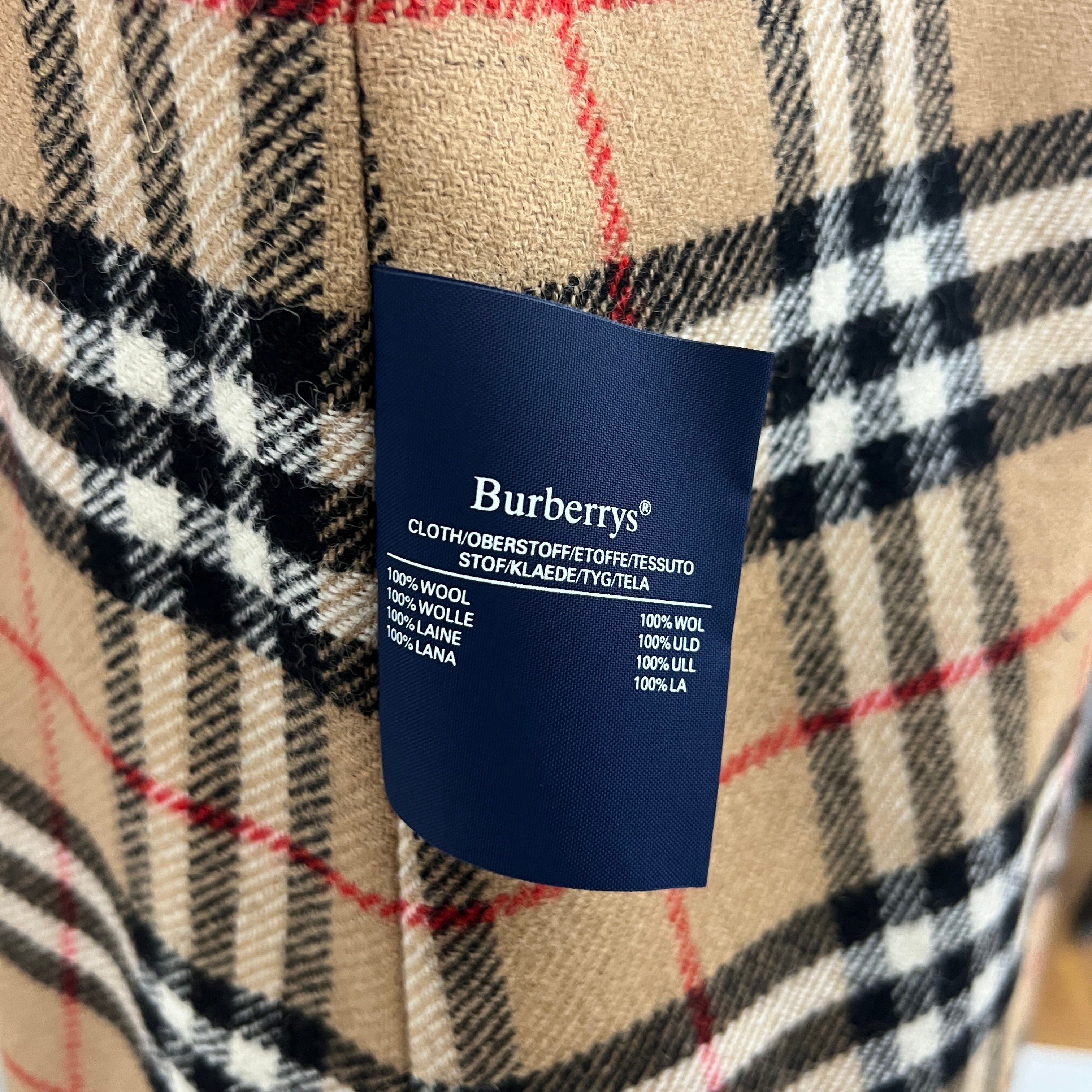 Trench BURBERRY M coton beige