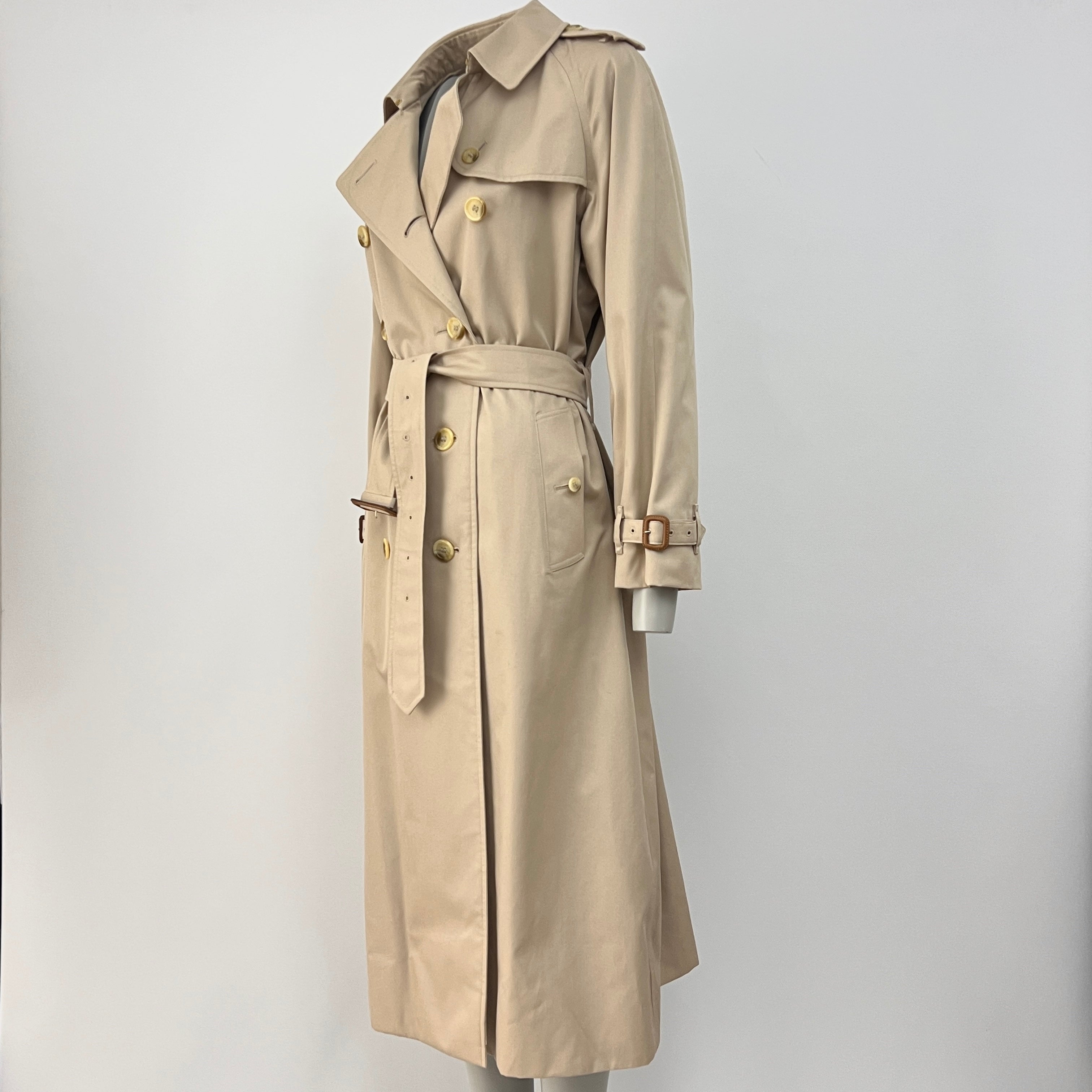 Trench BURBERRY M coton beige