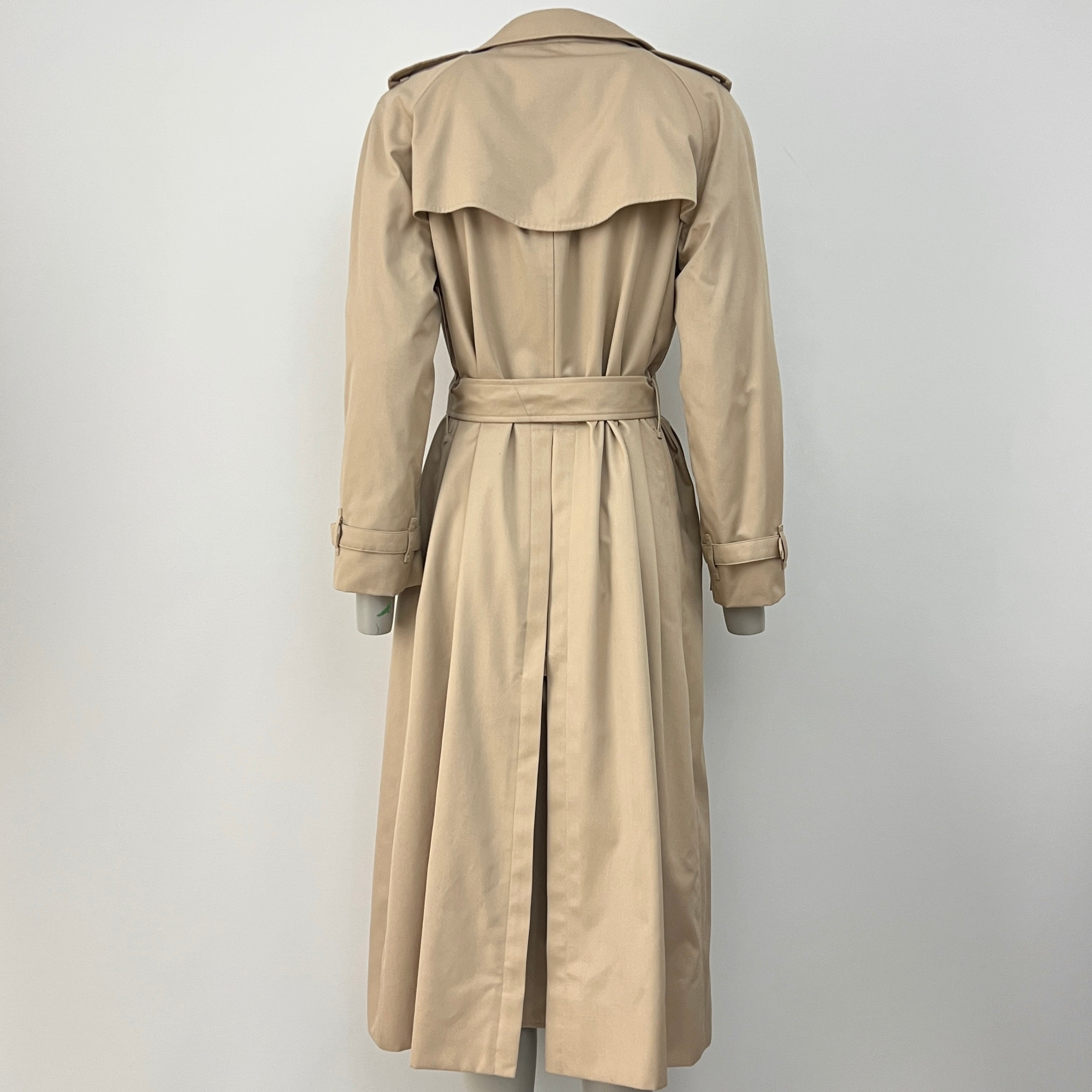 Trench BURBERRY M coton beige