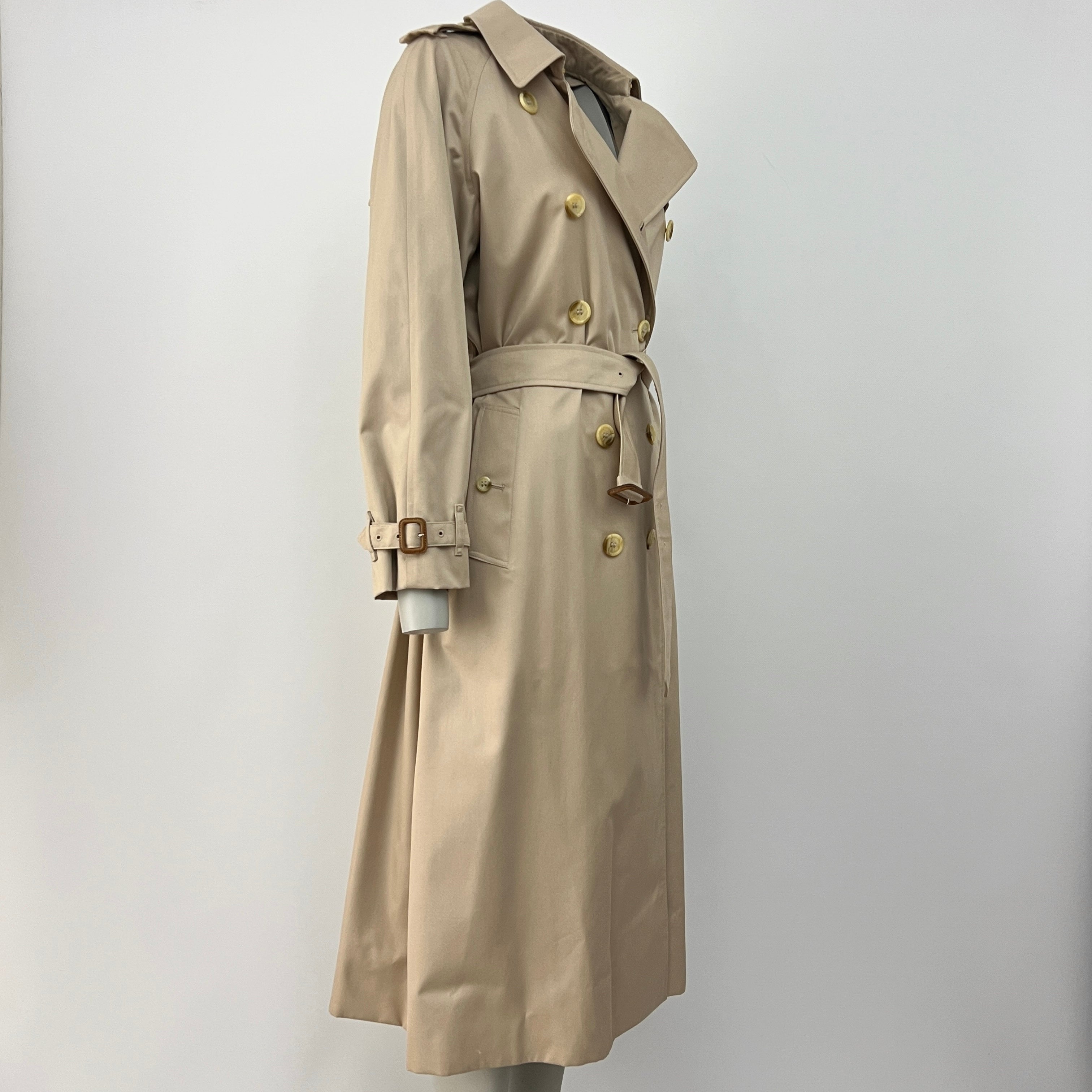 Trench BURBERRY M coton beige