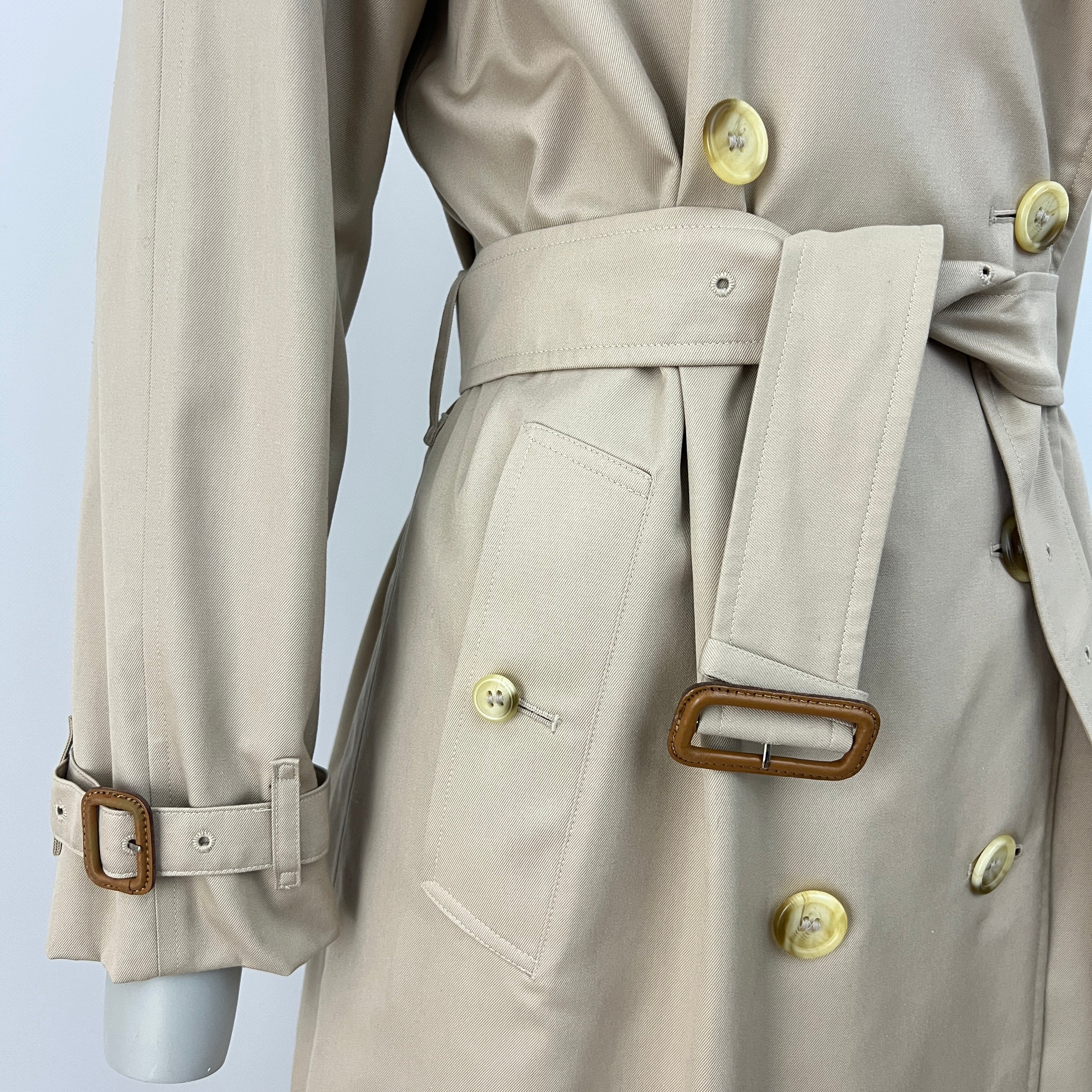 Trench BURBERRY M coton beige