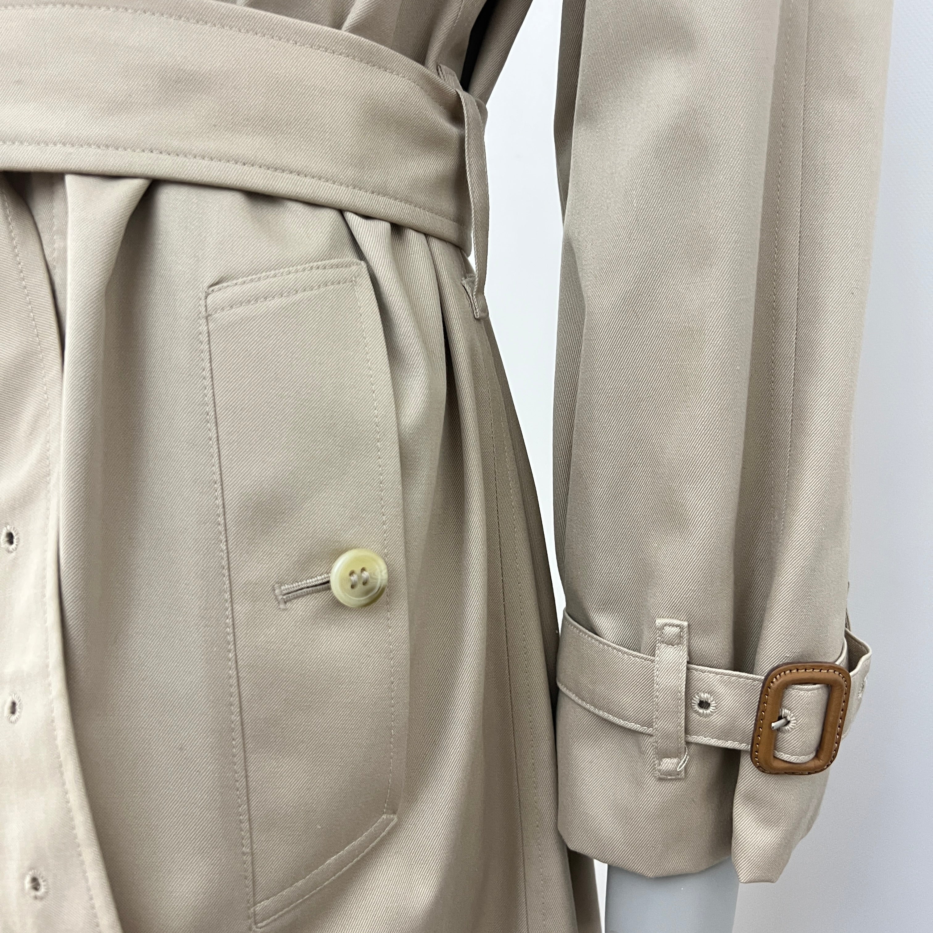 Trench BURBERRY M coton beige