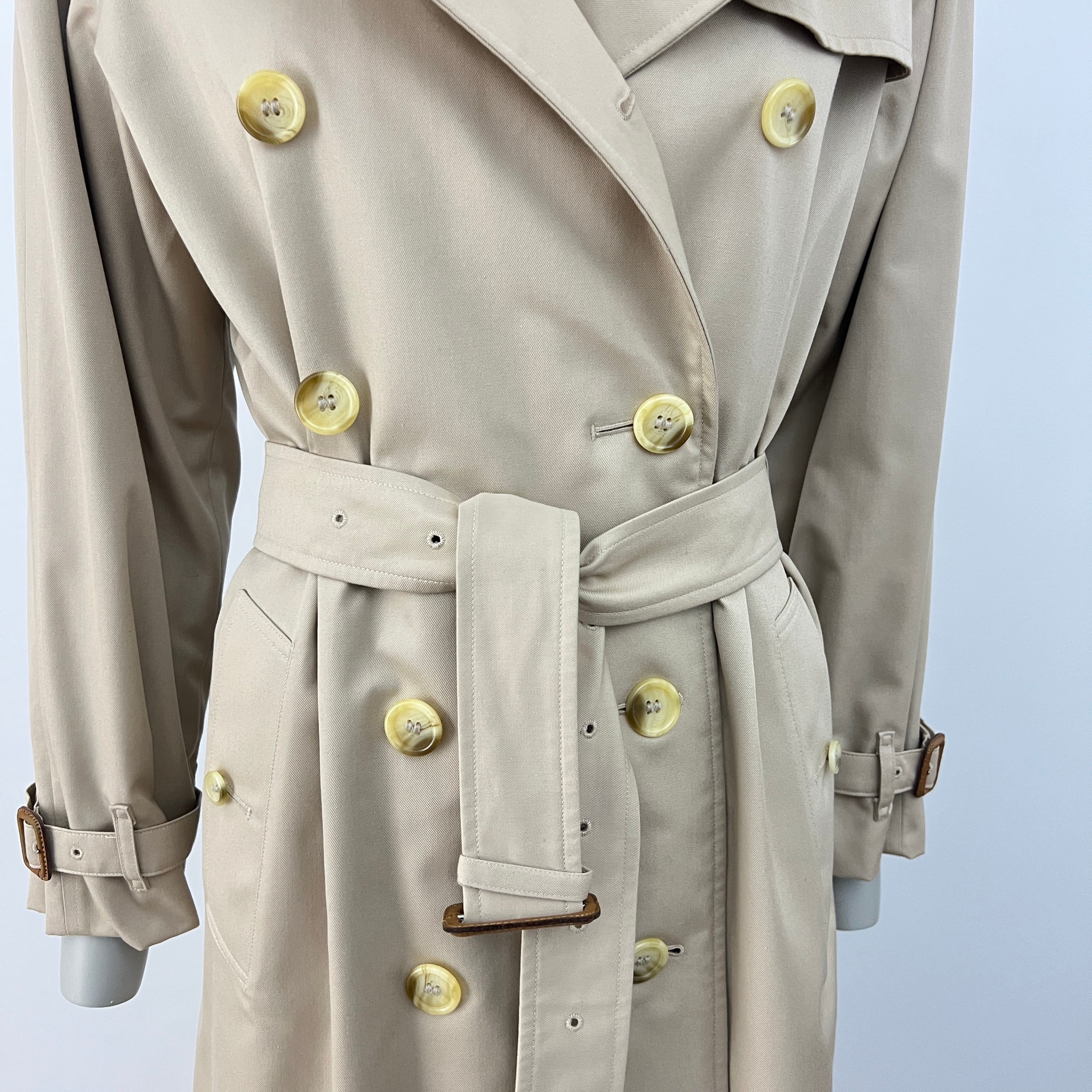 Trench BURBERRY M coton beige