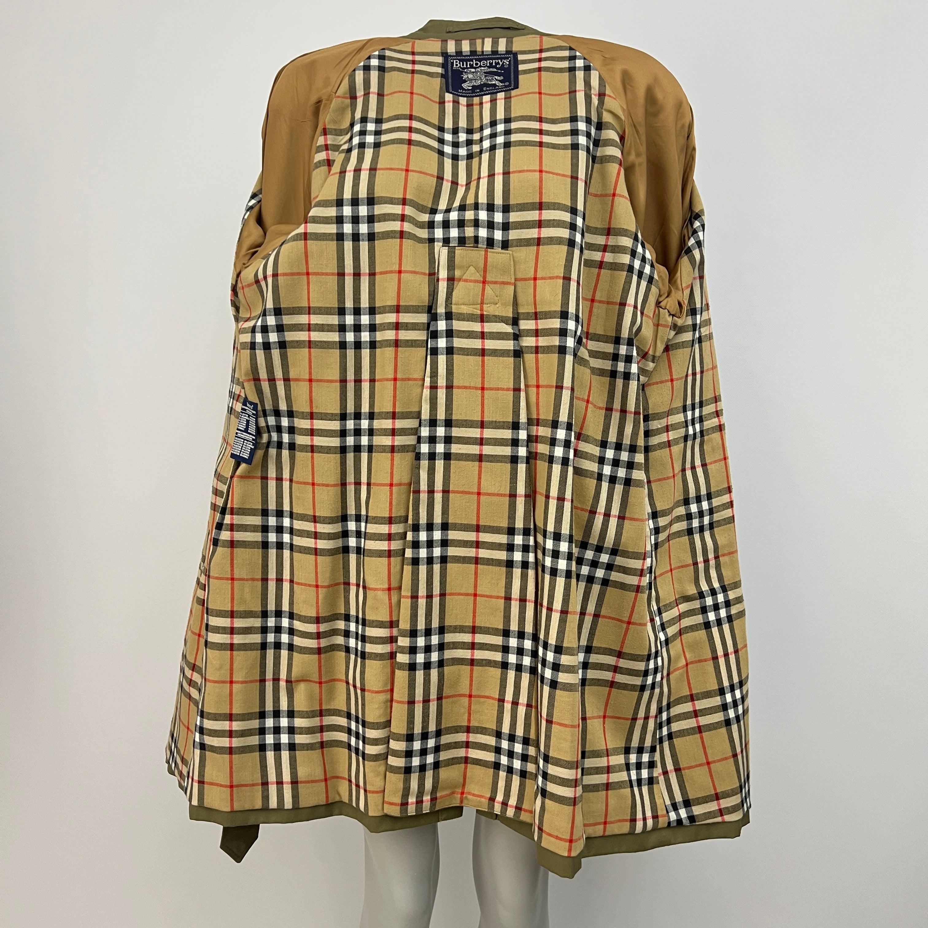 Trench BURBERRY M coton kaki