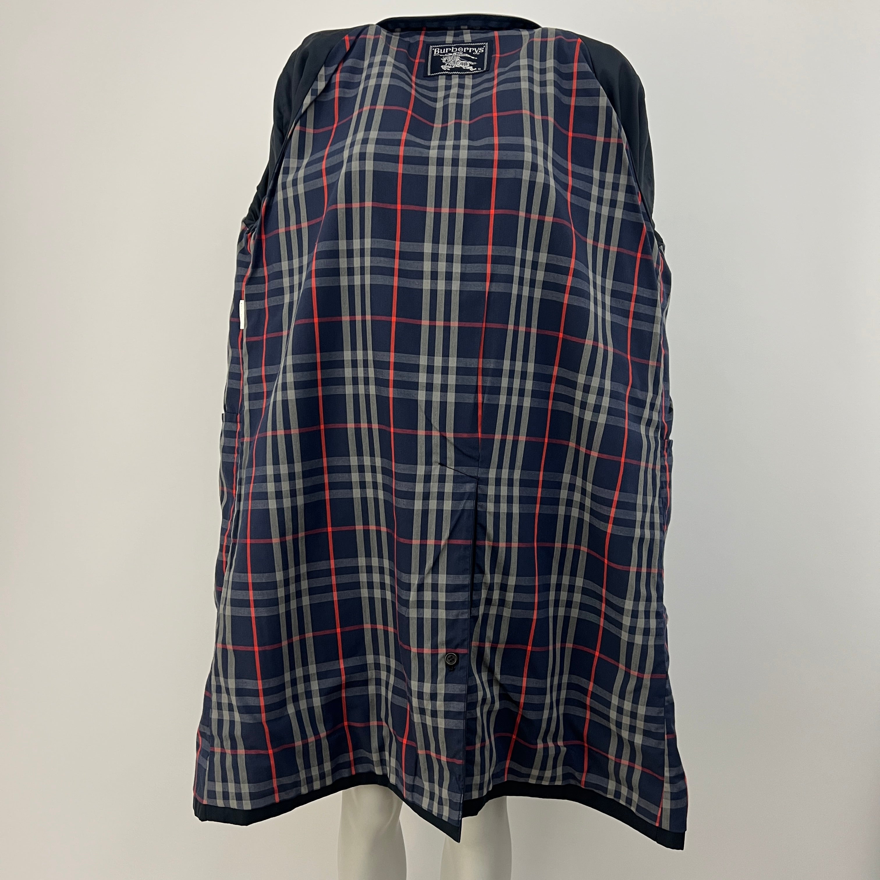 Trench BURBERRY M coton marine