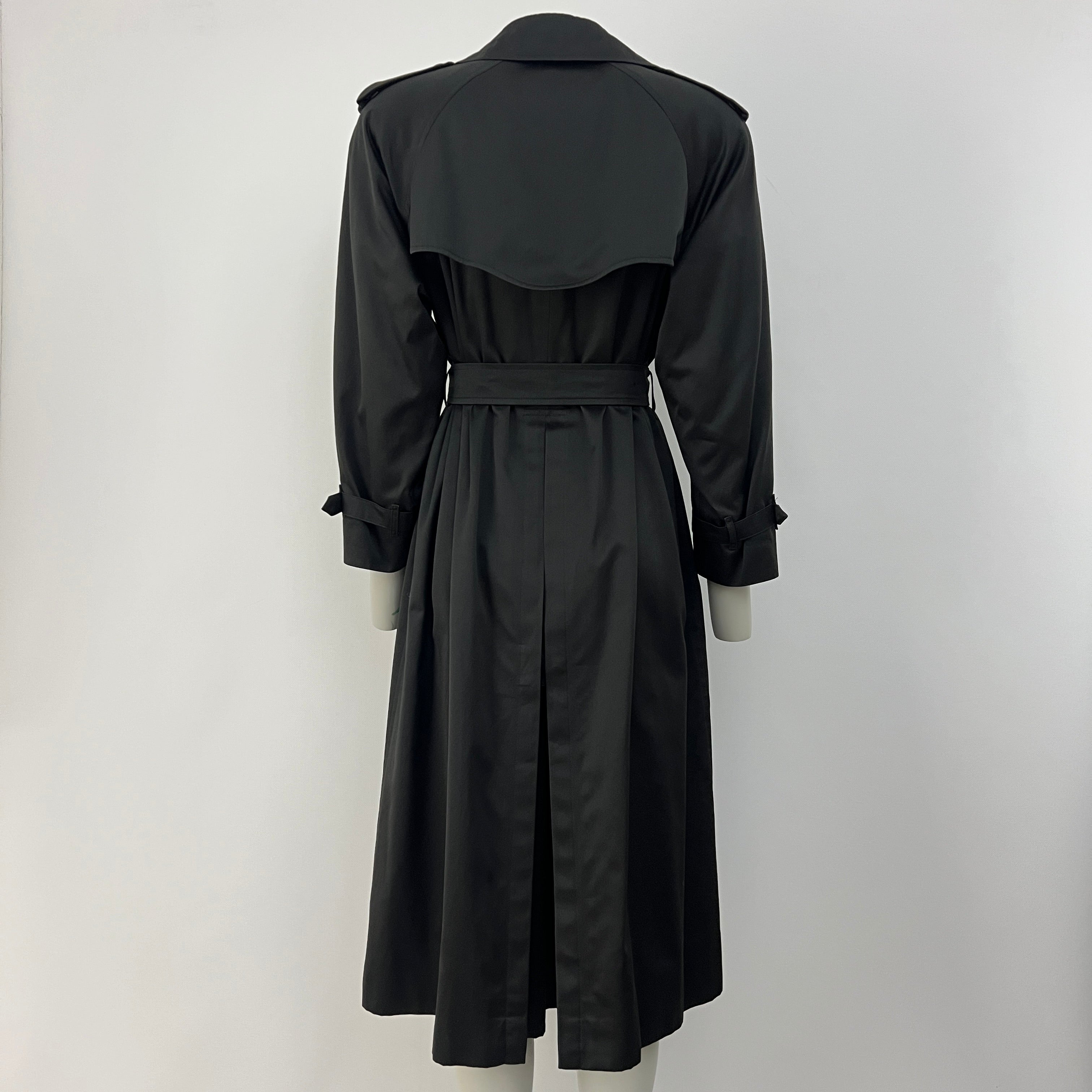 Trench BURBERRY M coton noir