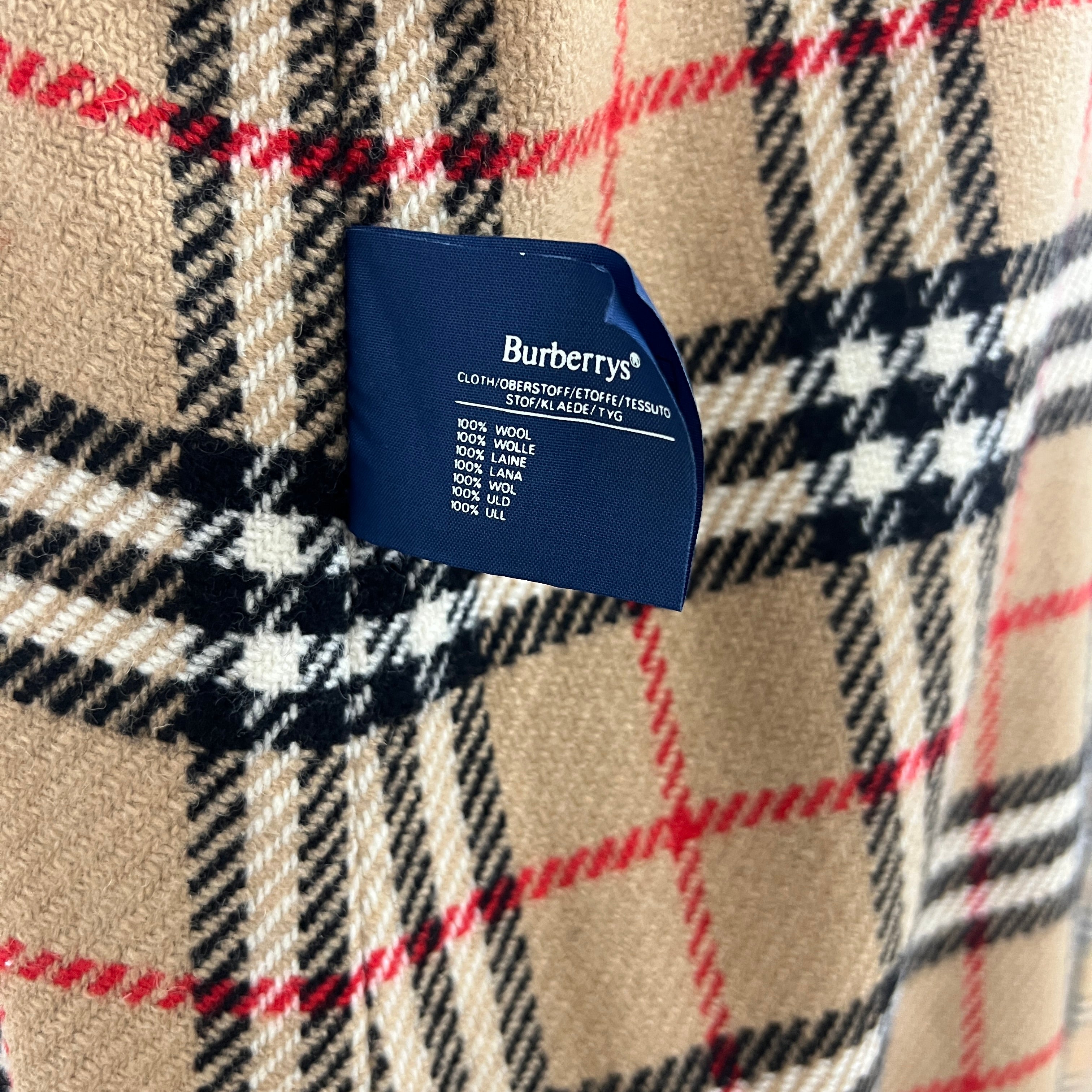 Trench BURBERRY S coton beige