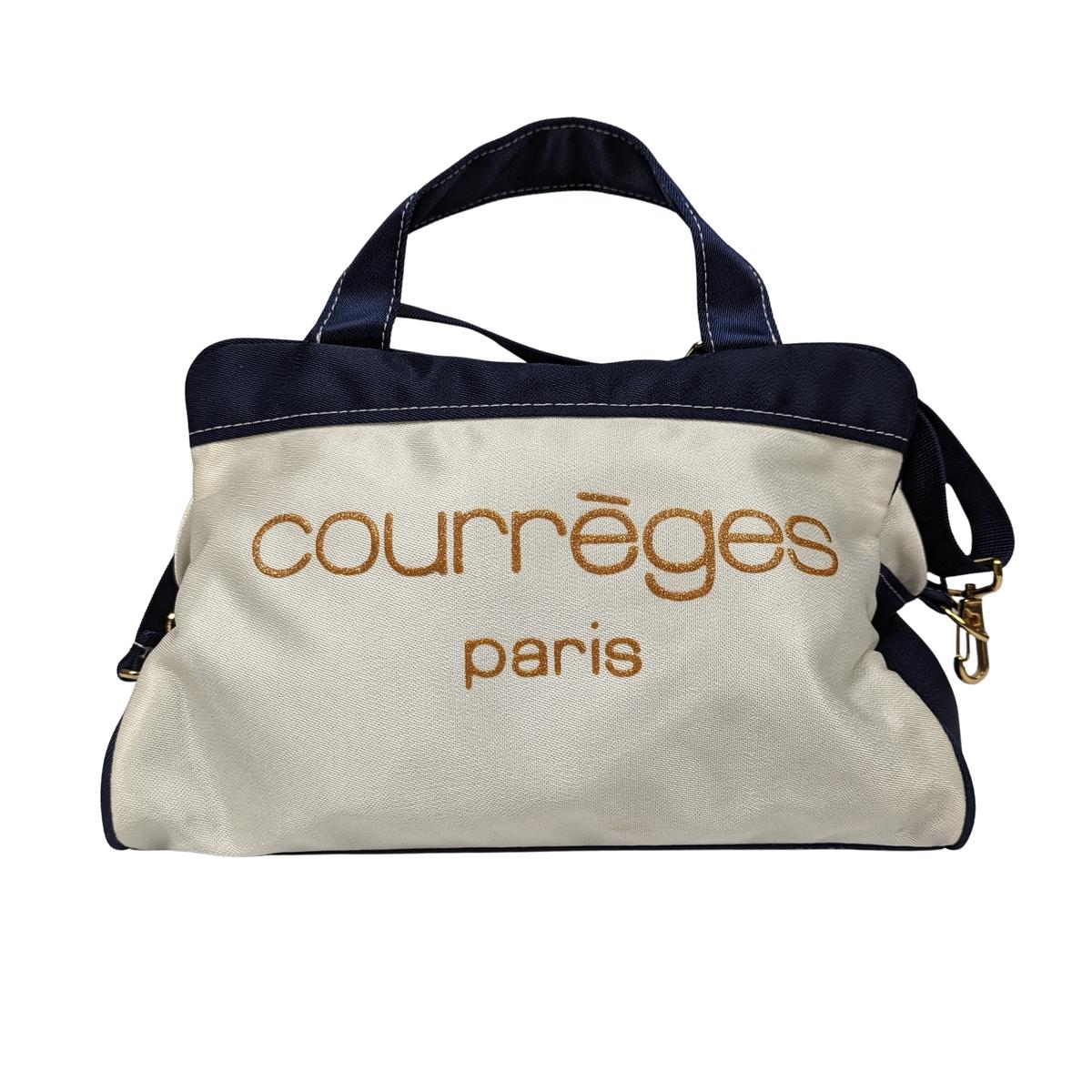 Sac de sport COURREGES toile Bleu