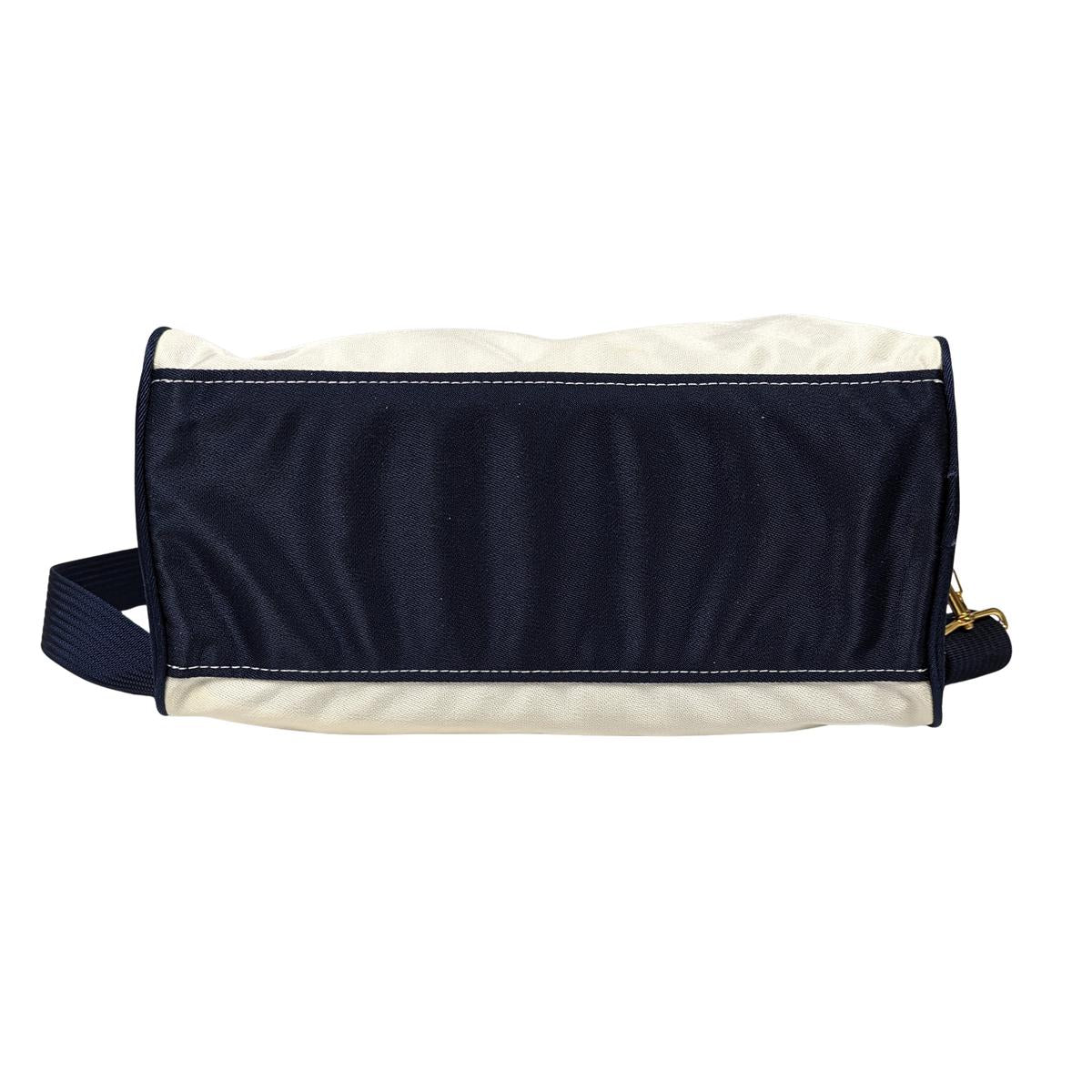 COURREGES canvas sports bag Blue