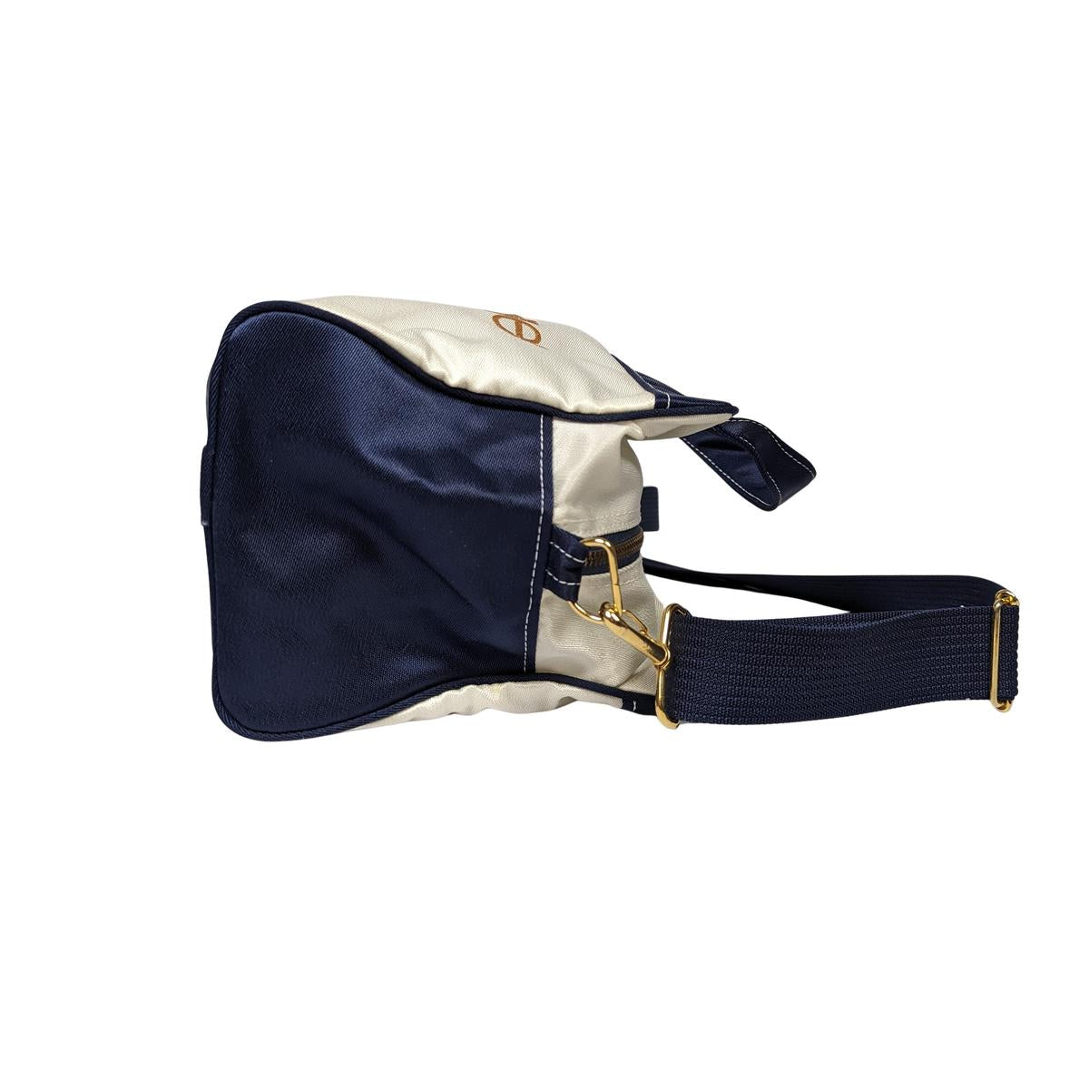 COURREGES canvas sports bag Blue