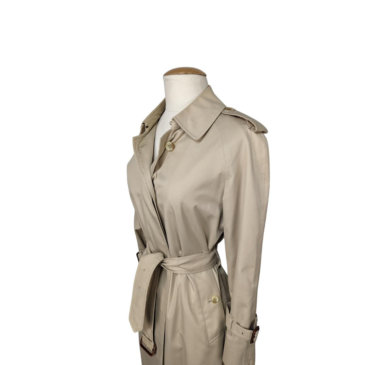 BURBERRY Trench Coat S - 36 - T.1 Cotton Paletot