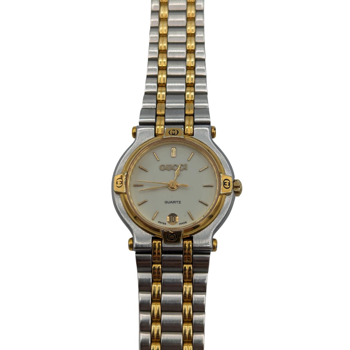 Montre GUCCI 9000L Bicolore