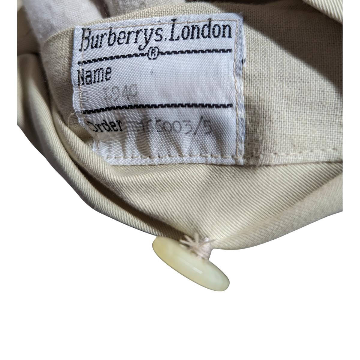 Trench Coat BURBERRY S - 36 - T.1 Chelsea Cotton