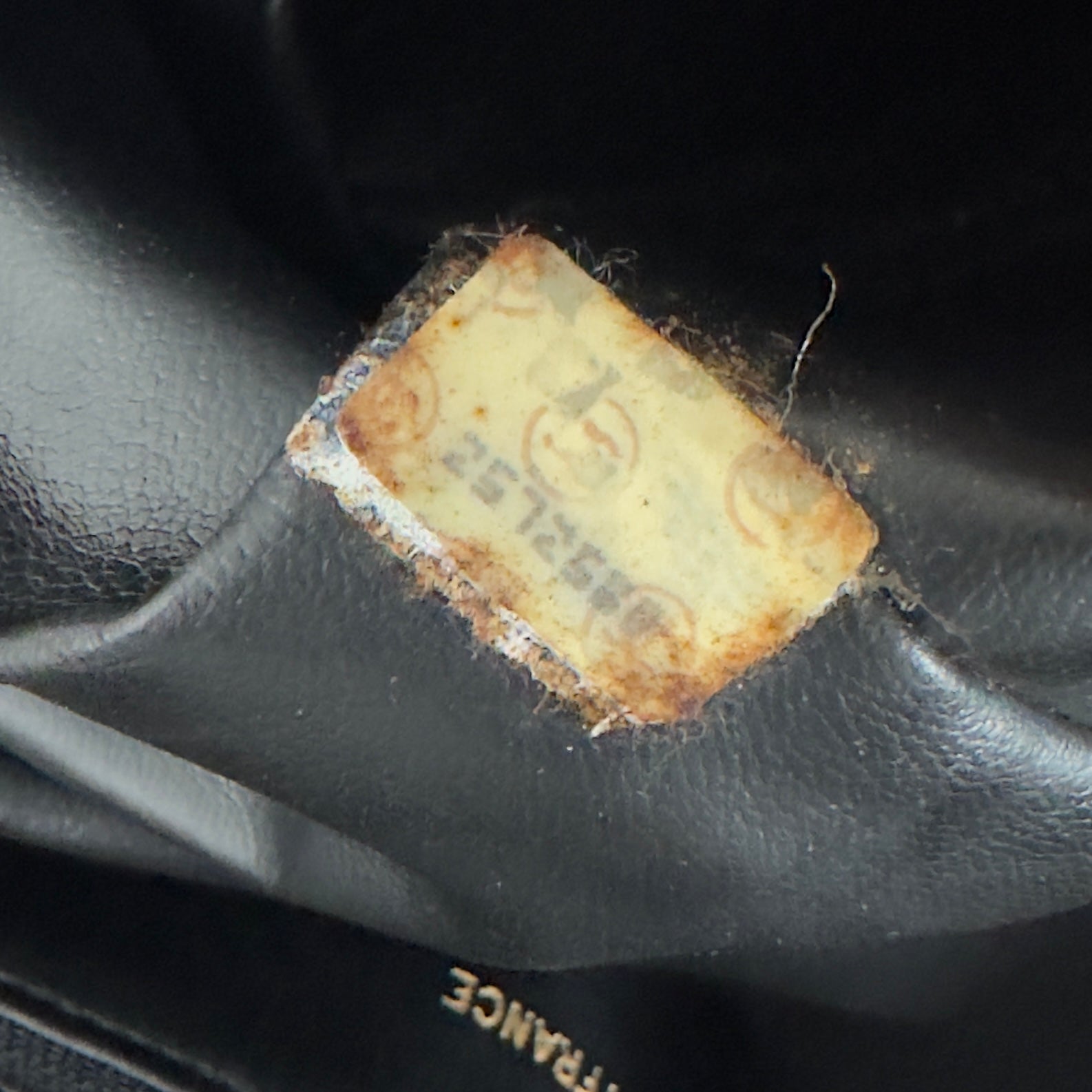 Sac à main CHANEL Tote Coco Mark cuir caviar noir