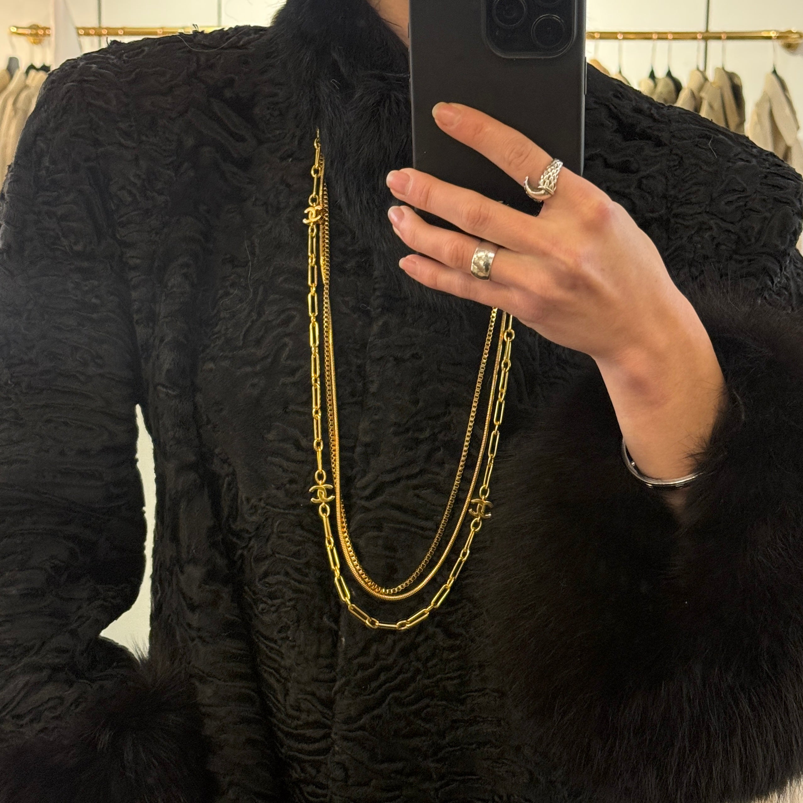 Sautoir CHANEL CC Chaîne