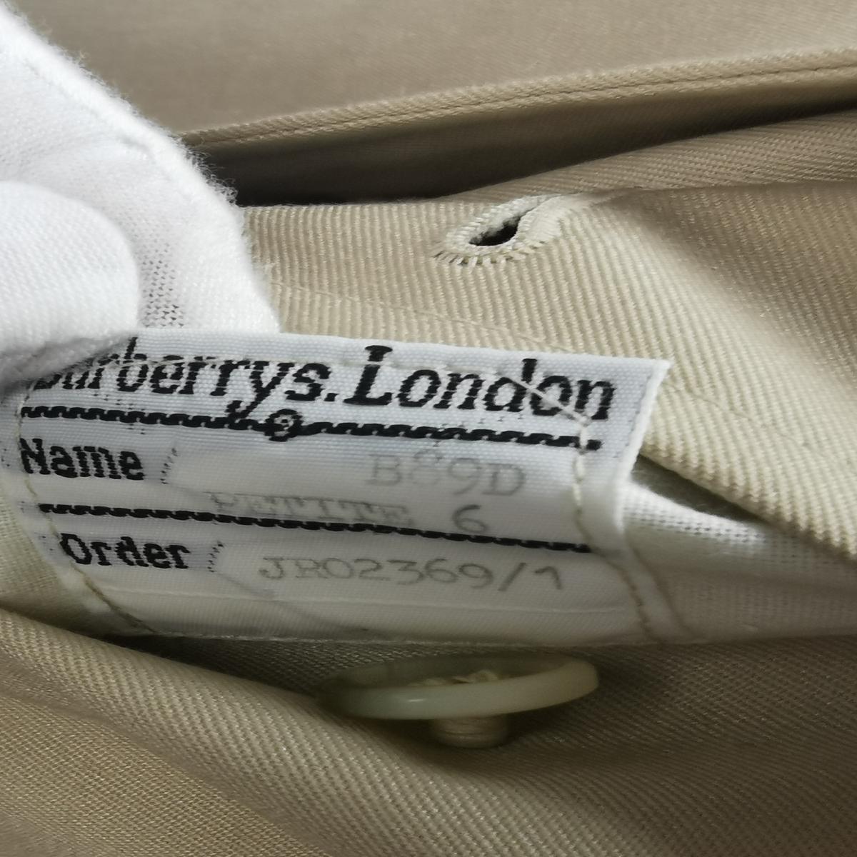 Trench Coat BURBERRY S - 36 - T.1 Chelsea Cotton