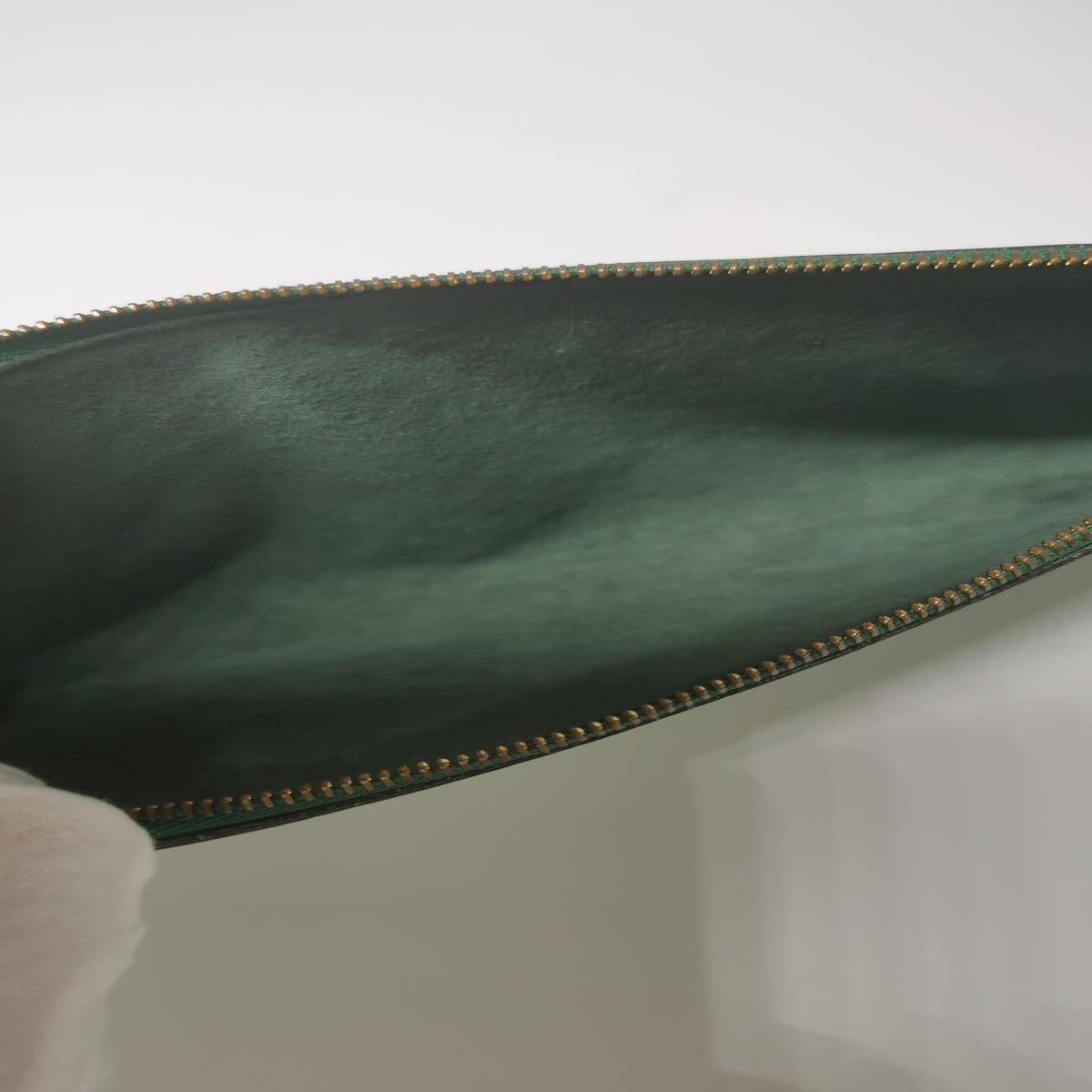 LOUIS VUITTON Accessory leather handbag Green