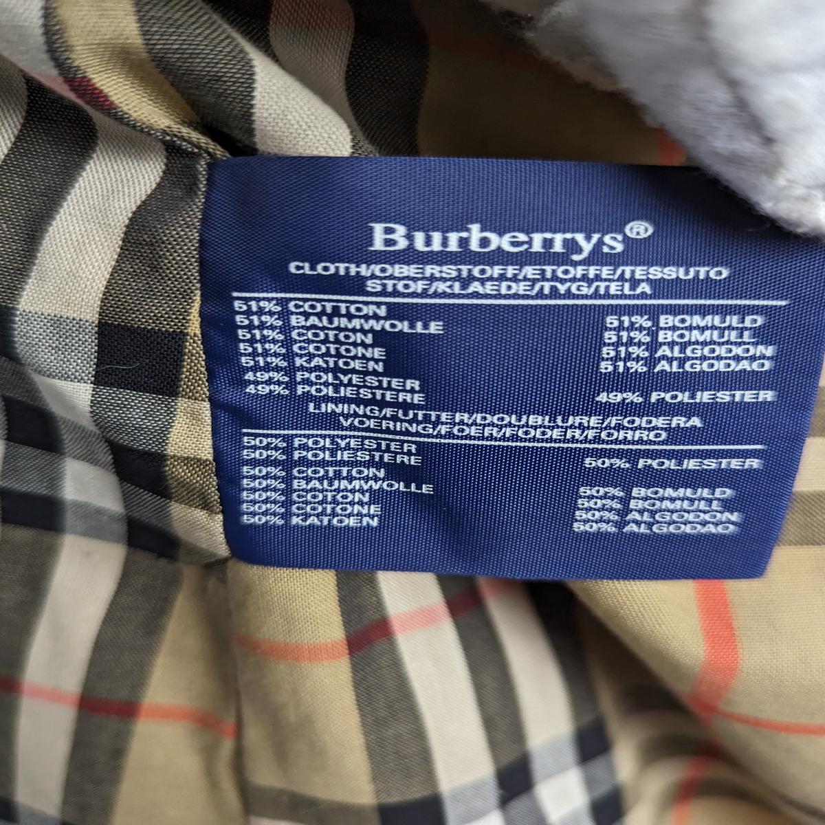 Trench Coat BURBERRY XL - 42 - T.4 Cotton