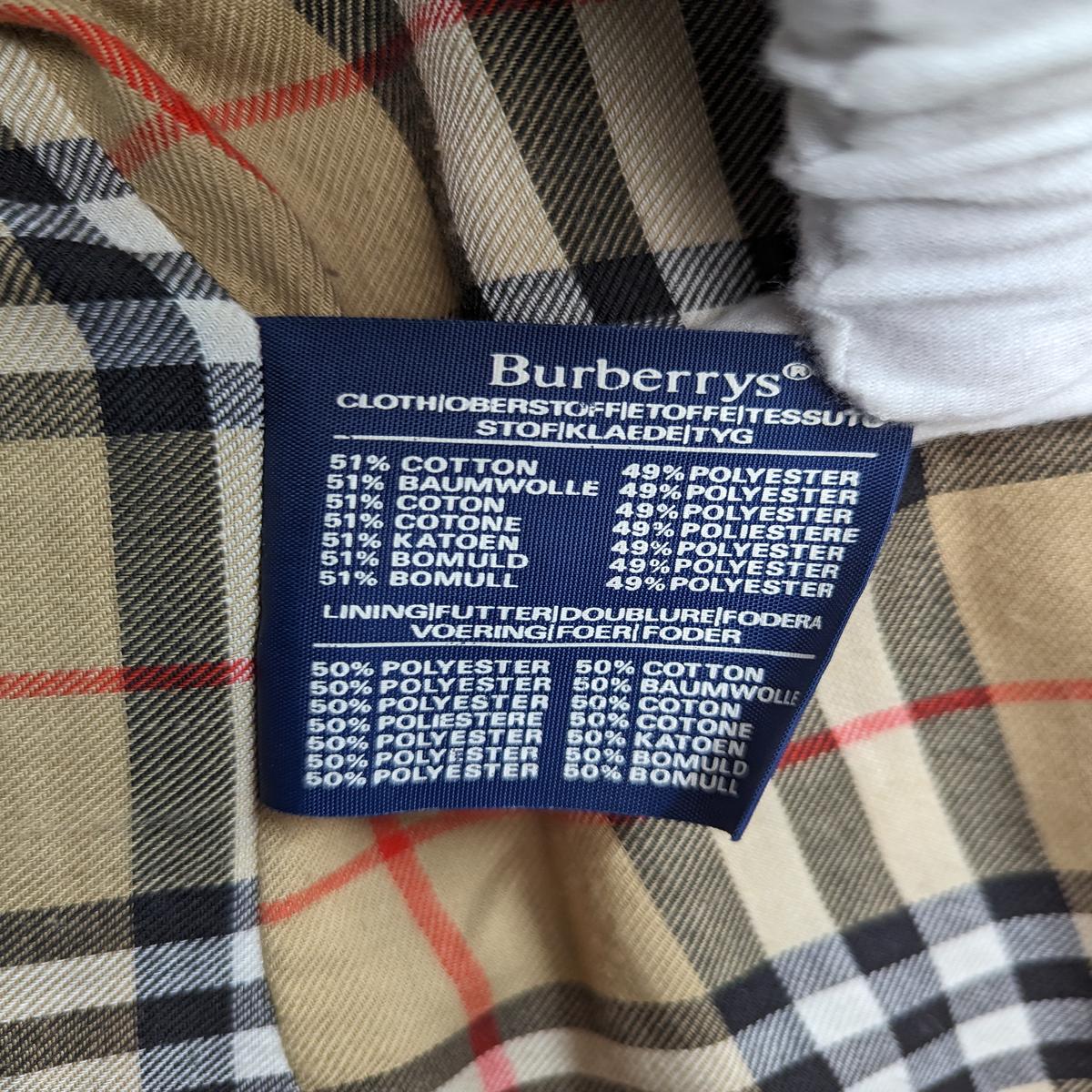 Trench Coat BURBERRY S - 36 - T.1 Chelsea Cotton