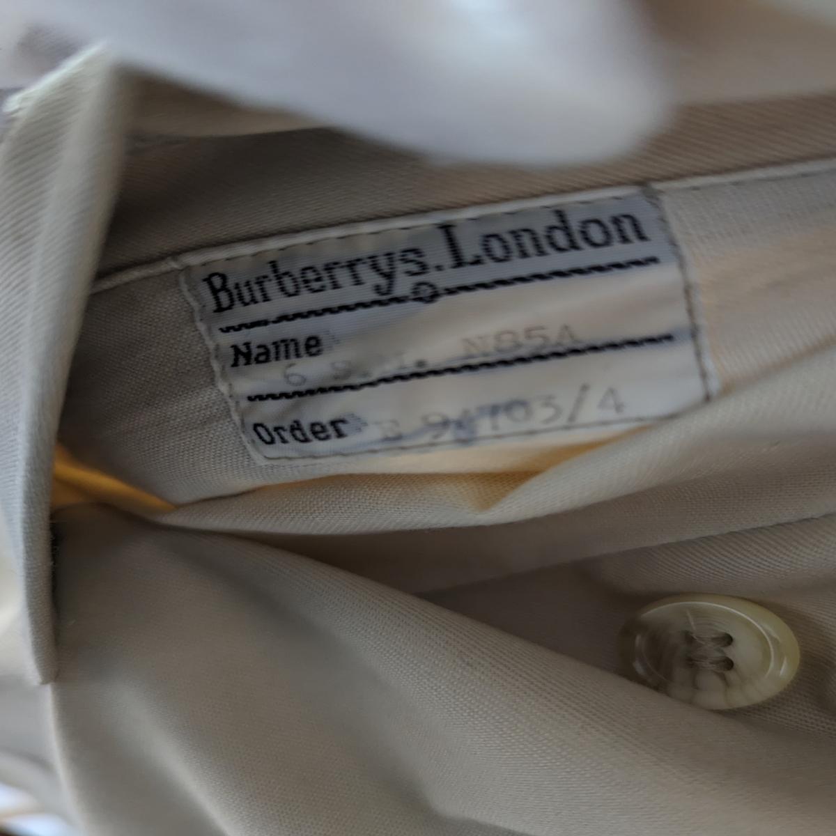 BURBERRY Trench Coat S - 36 - T.1 Cotton Paletot