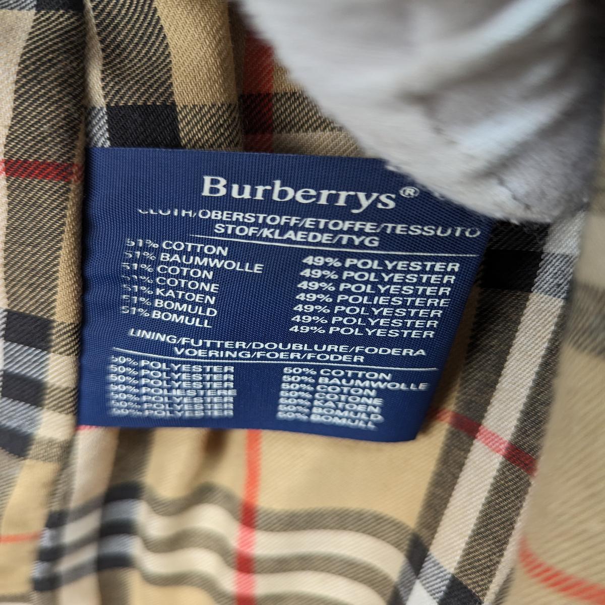 Trench Coat BURBERRY L - 40 - T.3 Waterloo Cotton